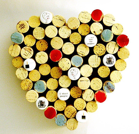 She Snapped Photographer Corkboard - Wine Corks by Uncorked