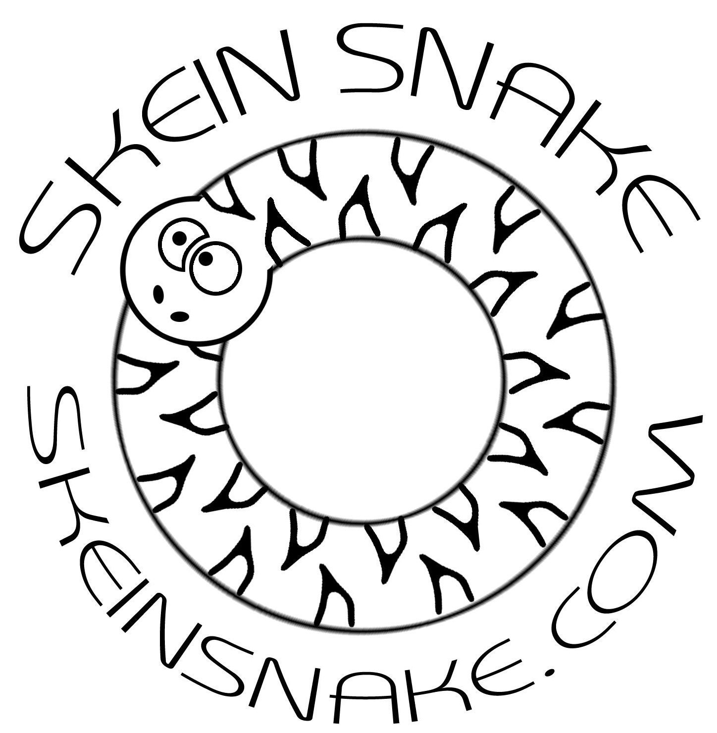 Skein Snake - Restrain your skein- SEWING PATTERN - make your own Skein Snake - pdf delivery