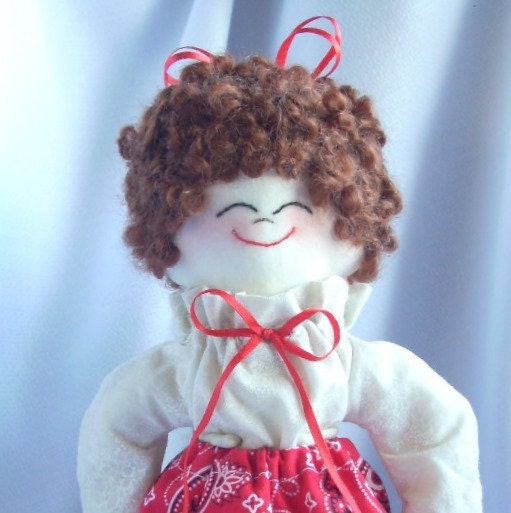 Handmade Toy Rag Doll - This is BETH
