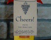 Personalized Bottle Tags - Cheers Set of Six