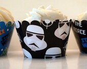 Star Wars Cupcake Wrappers  for Boy's Star Wars Birthday Party
