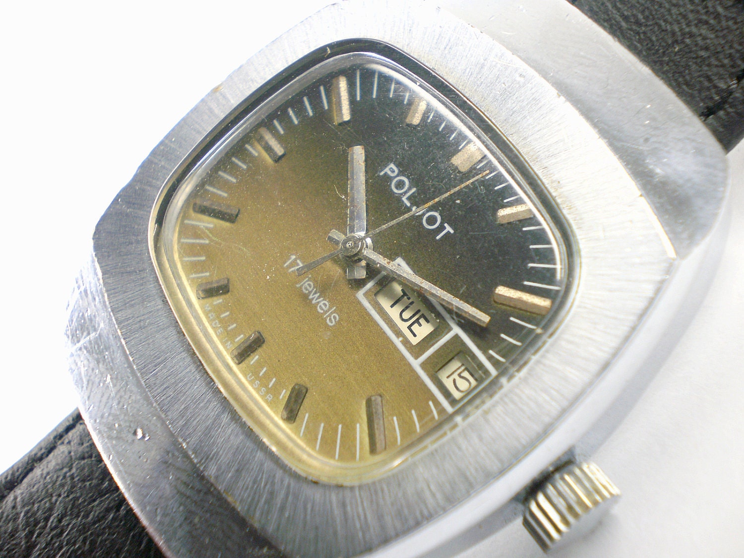 Vintage Poljot mechanical watch from Soviet/Ussr