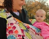 Hugs and Kisses- Adjustable Baby Sling READY TO SHIP