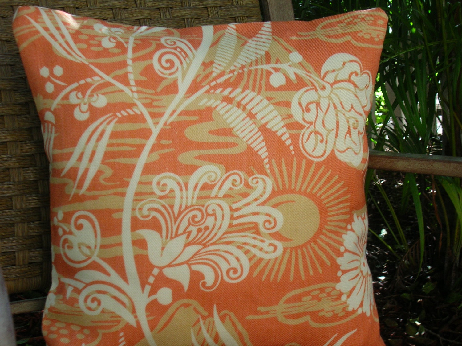 Hemp Pillow- Oliveira Organic Textile Design- 18" x 18"