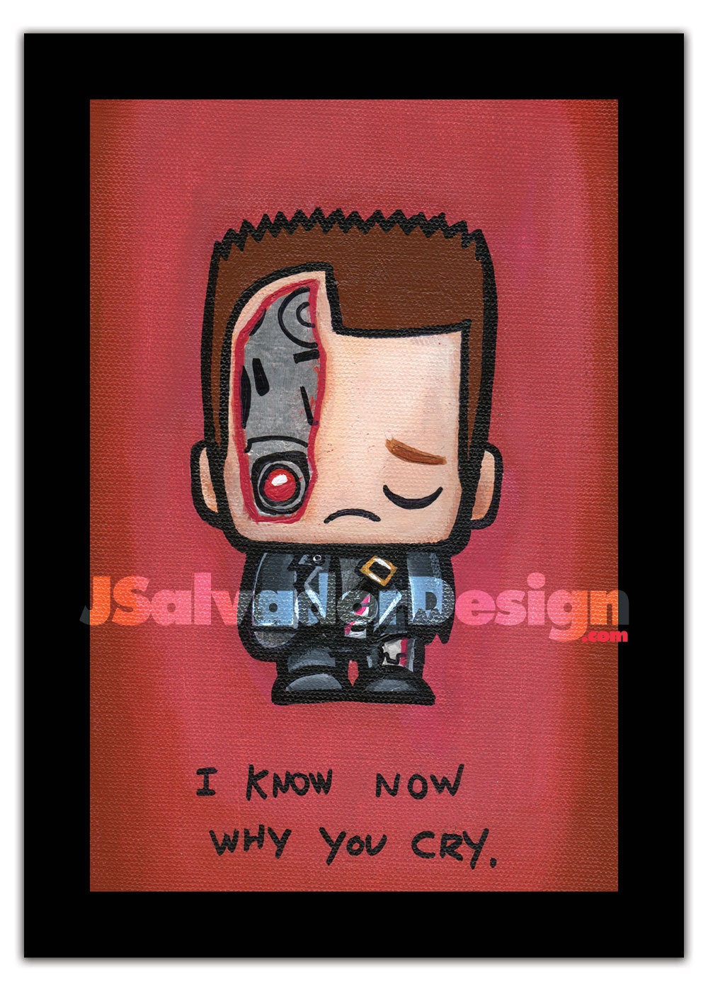 Super Emo Tuminy 5x7 (Terminator Inspired)