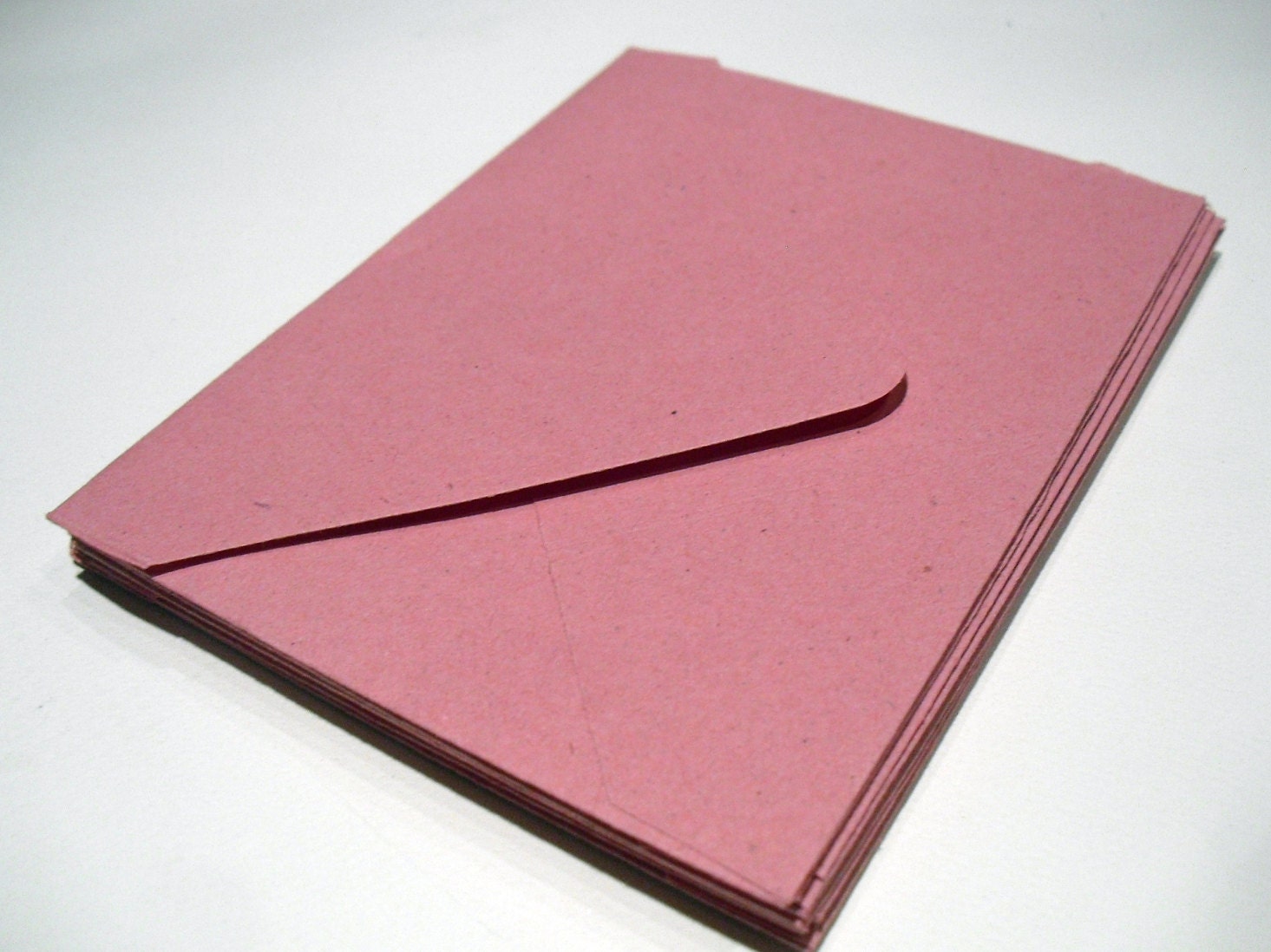 Handmade Pink Envelopes A2