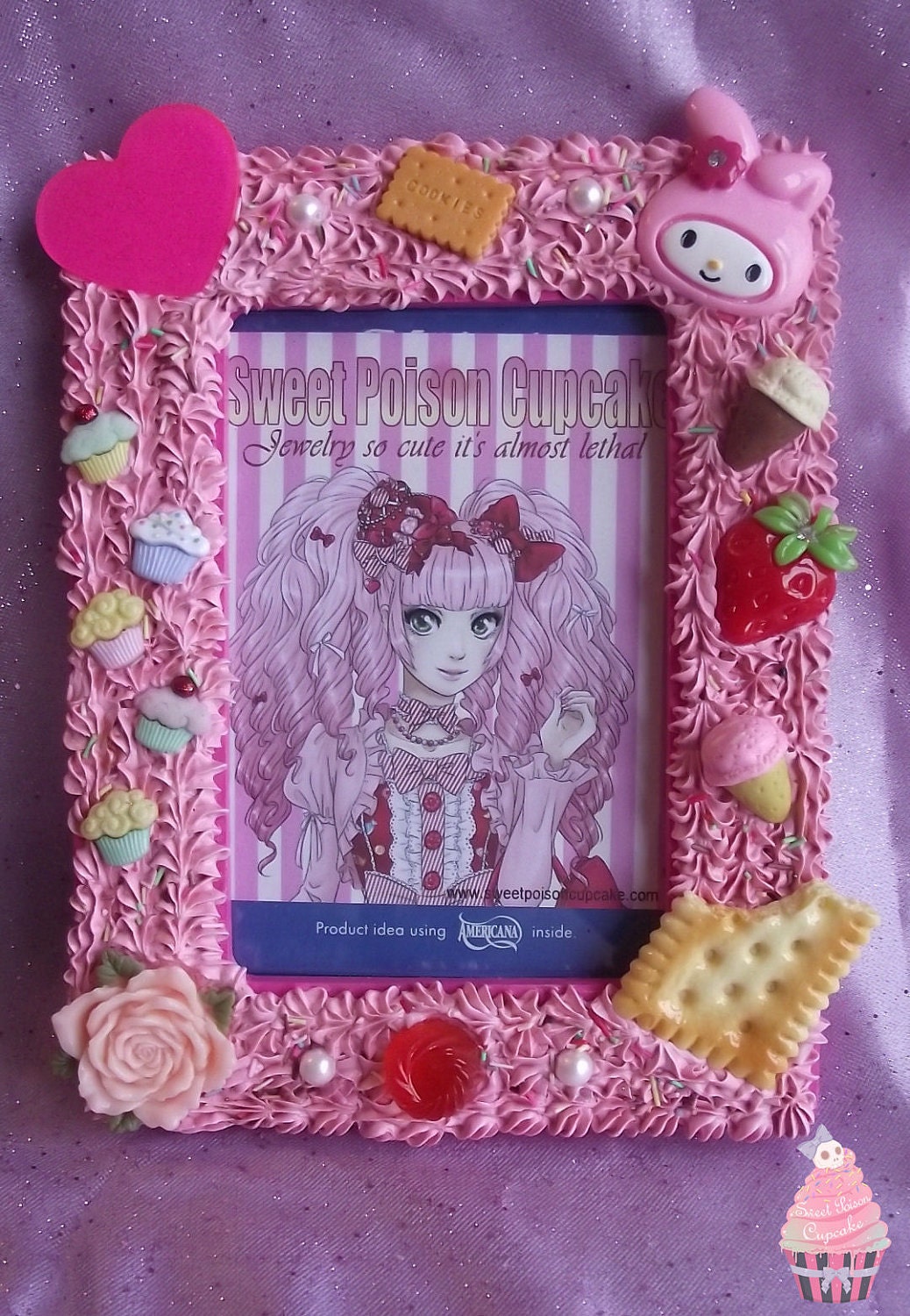 Sweet Deco Picture Frame 4 x 6in