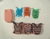Funky Owls Stamp set