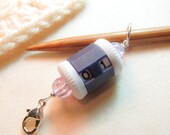 Dual-end Clip-on Stitch Counter - Sparkly Lilac