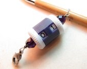 Dual-end Clip-on Stitch Counter - Darkest Purple