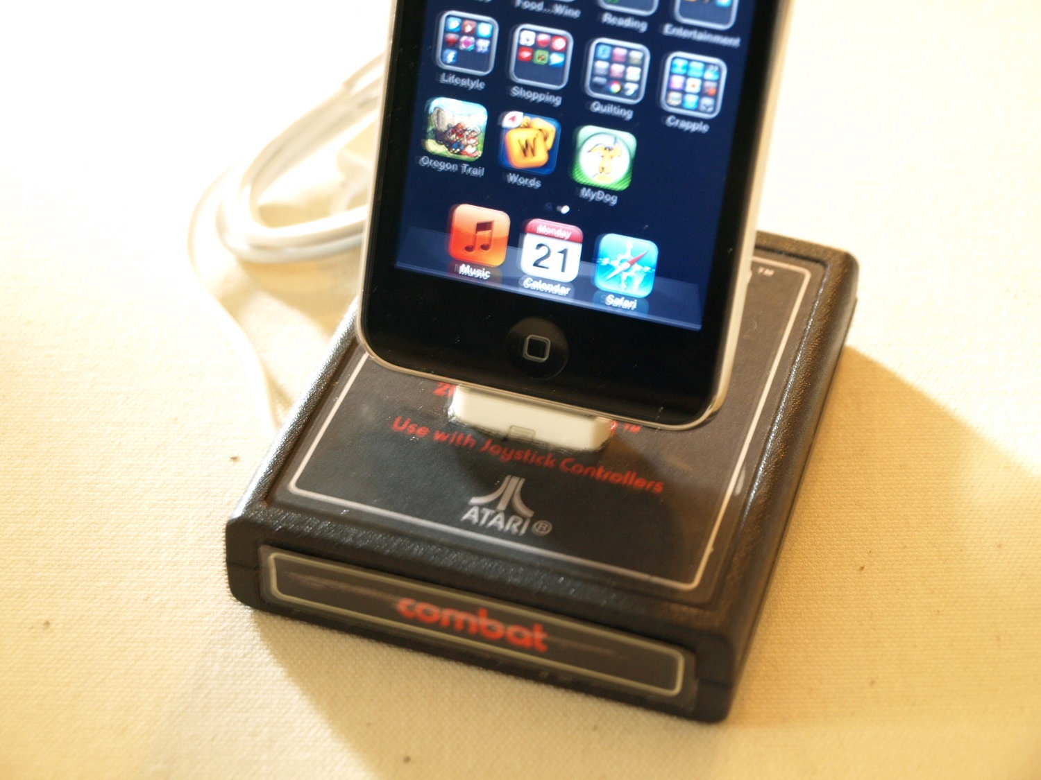 Atari 2600 Combat - iPhone and iPod Dock (4S Compatible)