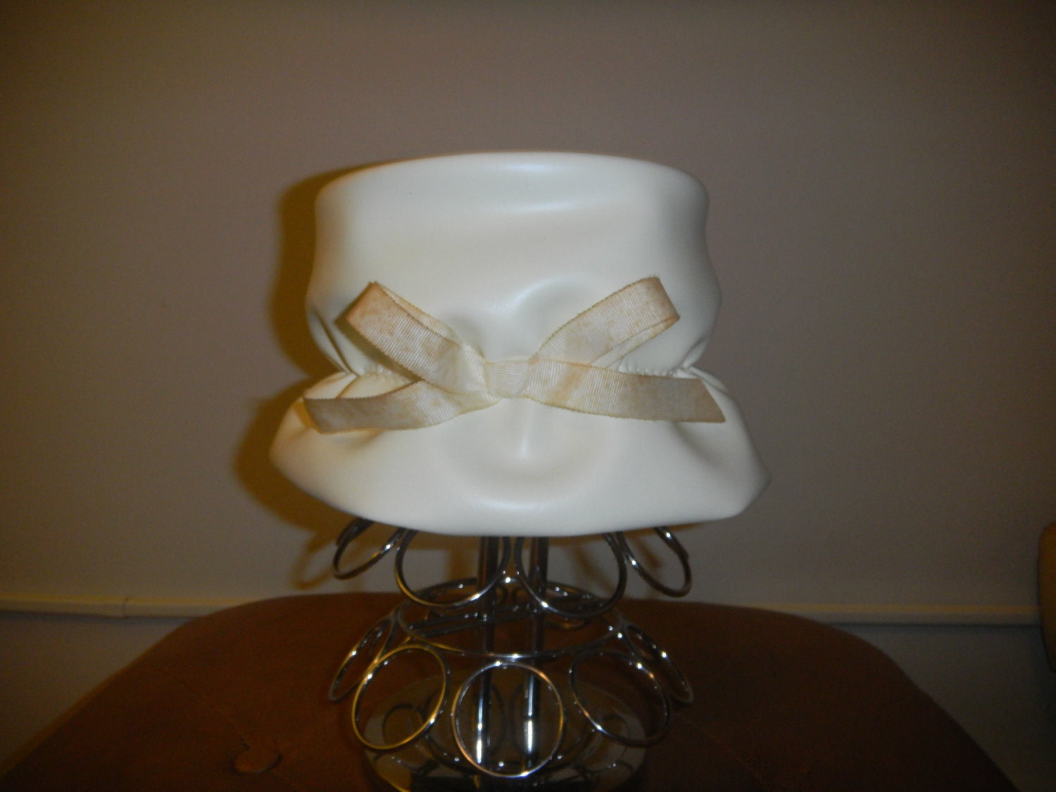 White Vintage Hat