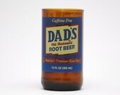 YAVA Glass - Upcycled Dad's Root Beer Soda Bottle Glass