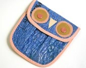 Eco Owl Coin Purse made from Fused Plastic Bags