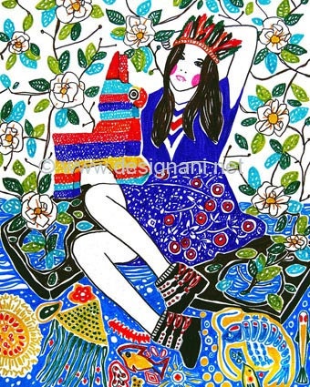 50% SALE - 8x10 Carolina Engman-FashionSquad print