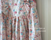 Sale, 3 Yards of Pink Floral ASSA Cotton WIDE 143cm, U2256