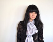 Hand Painted Celestial Dust Black Cardigan Sweater