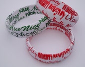 Great Stocking Stuffers Paper wrapped upcycled bracelets