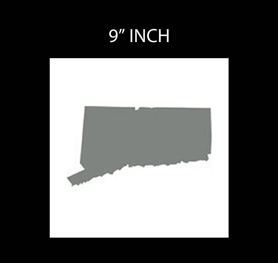 9" inch Connecticut State Shaped Cutting Board / Barboard