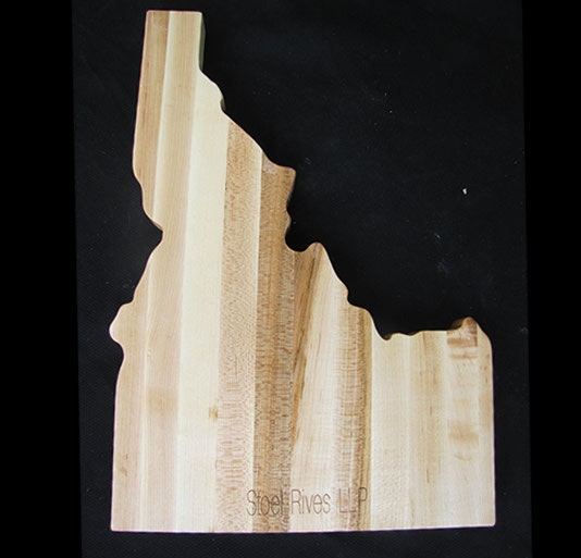 Idaho Shaped State Cutting Board Engraving NOT included