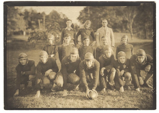 Vintage Football Photo