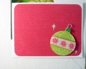 Christmas B-bomb Card