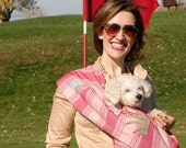 Sassy n' Sporty Small Dog Sling Carrier (customized with your favorite sport)