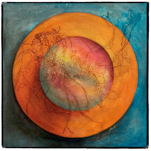 Mandala Giclee Print Beautiful Batttered World 13x19
