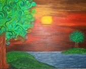 Swirly Tree Tops