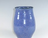 Twilight Blue Vase/Wheel Thrown Stoneware Pottery