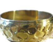 Hollow Brass Vintage Bangle from India