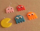 Pac Man ornament set