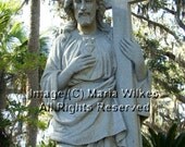 Jesus Is My Hero ATC ACEO Art Photo Print