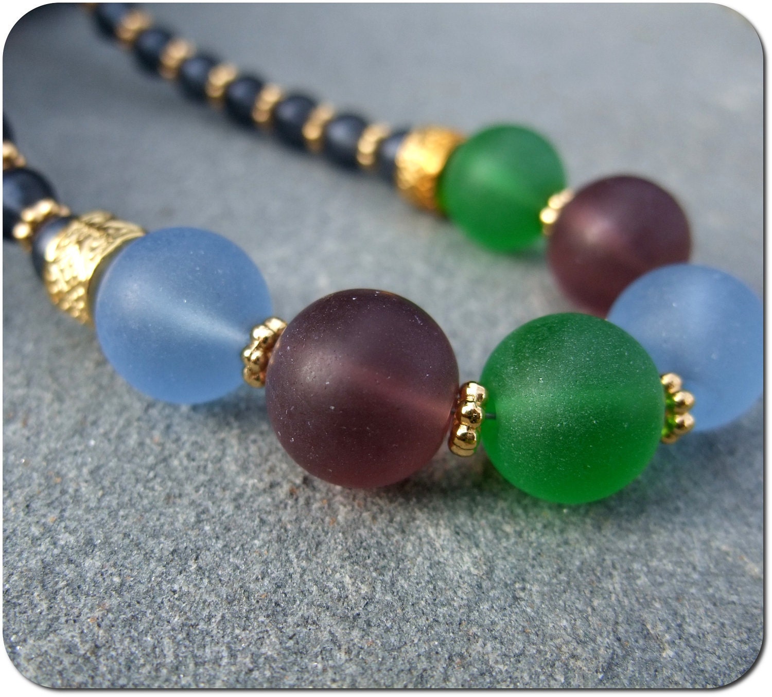 Charity Donation -- Frosted Glass Bubble Necklace -- Donation to Philabundance