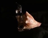Large Tan Carved Shell Snail