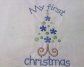 My first Christmas long sleeve infant or toddler tshirt