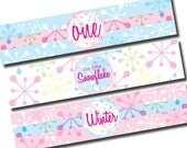 DIY Printable Little Snowflake Birthday Party Water Bottle Labels Il_170x135