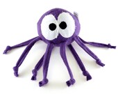 Stuffed Animal Ball Toy - Octopus - Baby Ringo - Purple