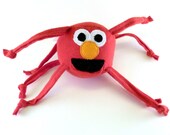 Baby Red Monster - Soft Toy - Sesame Street inspired - ZadyCreature