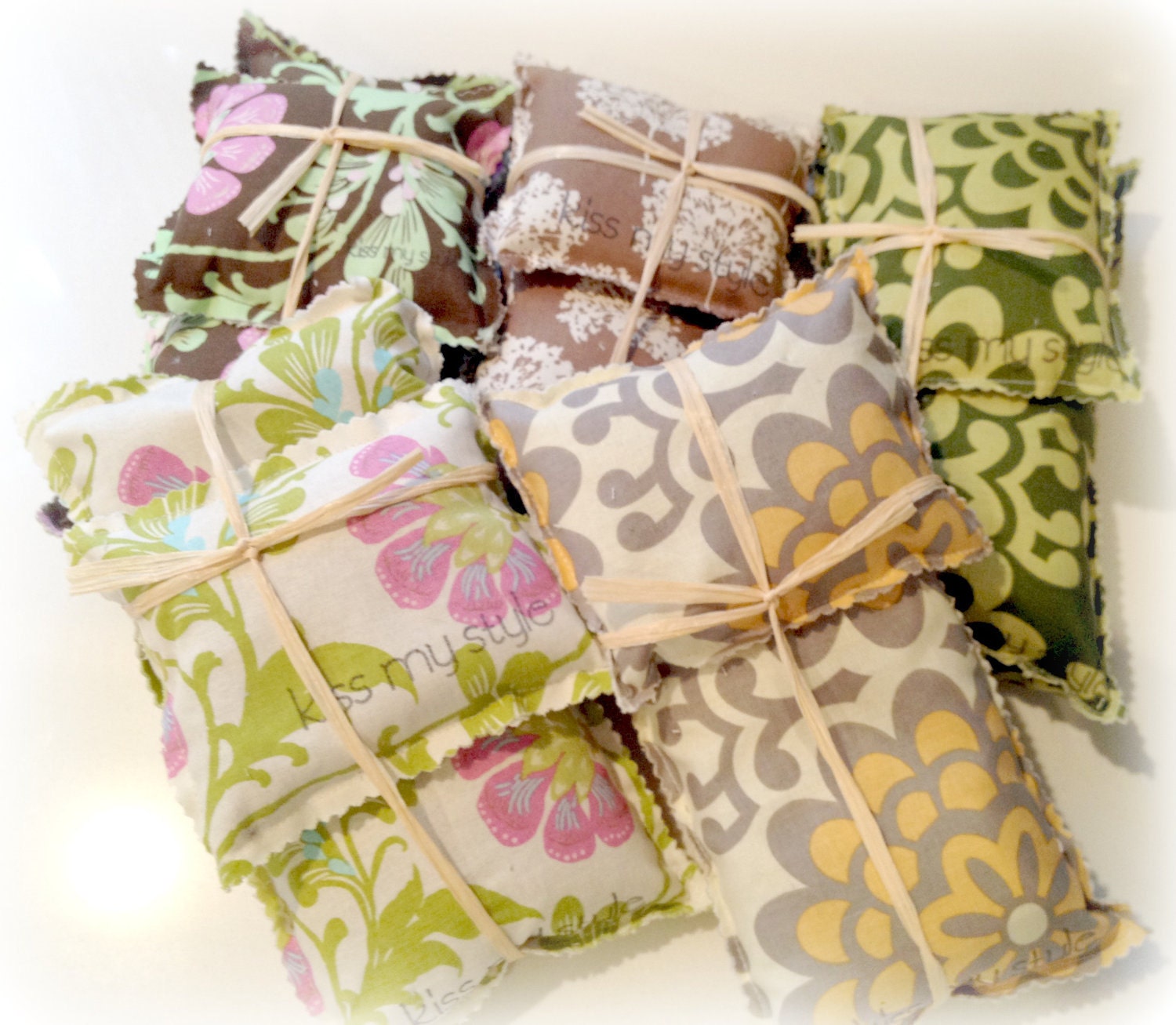 Organic Lavender Eye Pillow & Dryer Pillow/Sachet Set