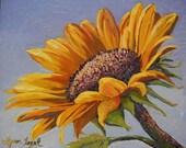 Sunflower, Sun, Print, 11x14 inch with double mat, sun, happiness, hope and inspiration