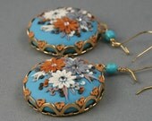 as the sun goes down - charming dangle earrings