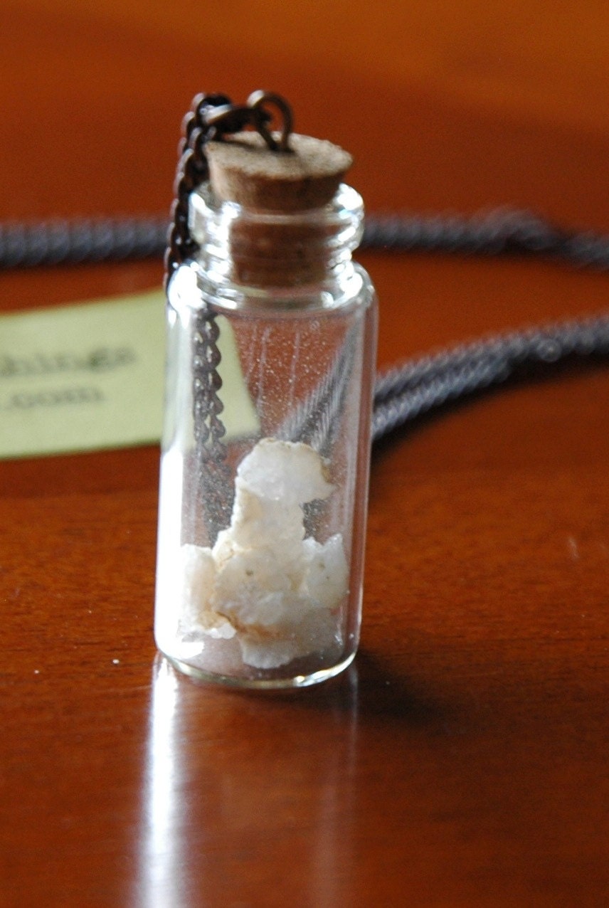 Crystal Vial Necklace
