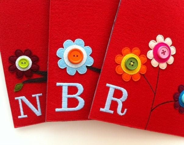 Personalized iPad/Kindle/Nook Case (Your choice) NEW CLOSURE