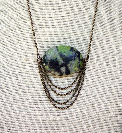 Turquoise Bib Necklace