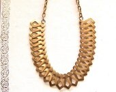 50% OFF greek goddess vintage necklace - recycled and vintage jewelry