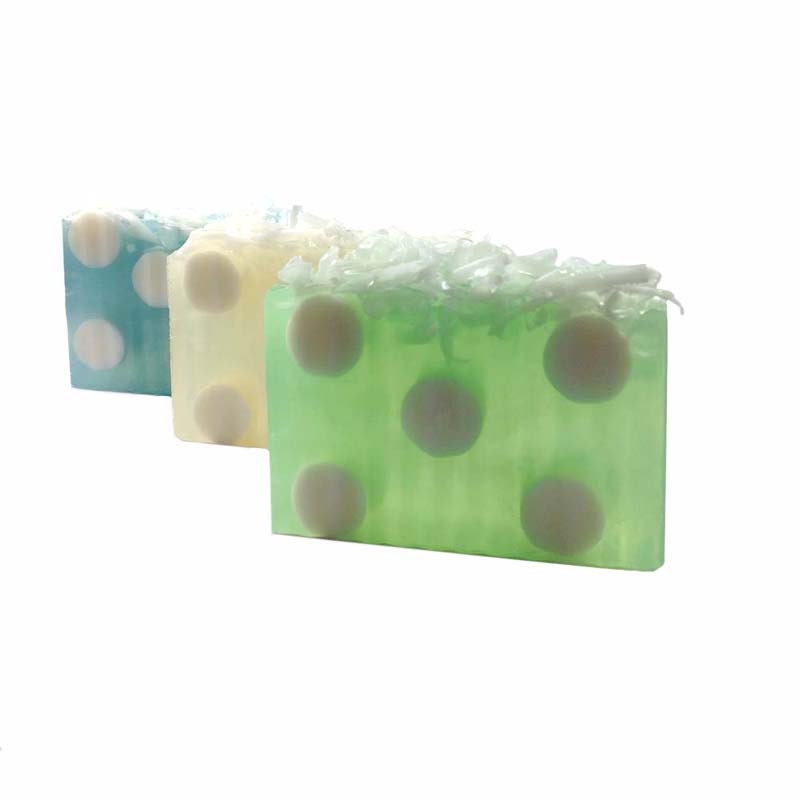 Soap Gift Set - 3 Handmade Glycerin Soaps of Snowball, Mistletoe Mayhem and Blizzard