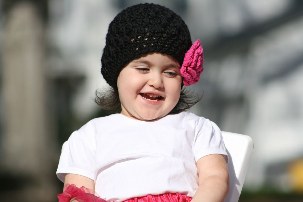 Sophie Hat (6-12 months) - with Detachable Flower