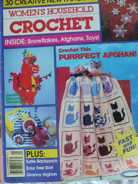 Crochet Magazine-Fall Projects-1991Cats