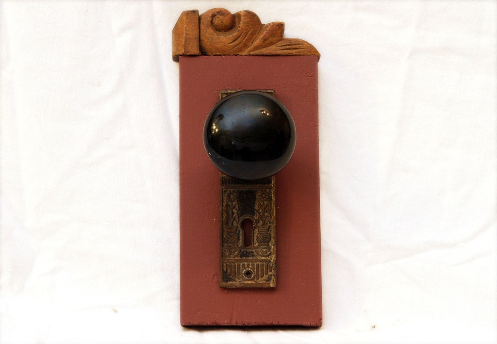 Barn Door Knob Coat Hook